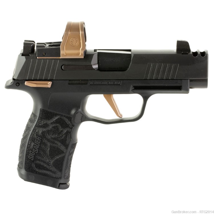 Sig P365 Rose XL Comp Romeo Red Dot, Sub-Compact 9mm, 2x12rd Mags, Vault-img-8