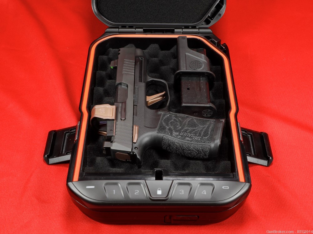 Sig P365 Rose XL Comp Romeo Red Dot, Sub-Compact 9mm, 2x12rd Mags, Vault-img-2