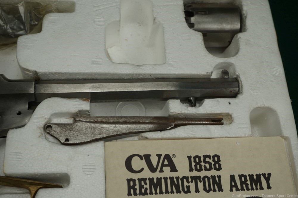 Unbuilt CVA 1858 Remington Army 44 / 454cal 8" No Reserve $.01 Start-img-4