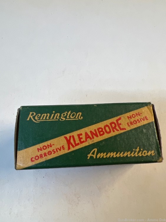Vintage Remington Kleanbore Hi Speed .22 long rifle Hollow Point NOS-img-1