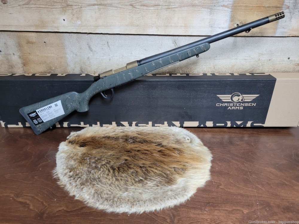 New Christensen Arms Ridgeline LEFT HANDED 6.5 Creedmoor 20"bbl Carbon-img-0