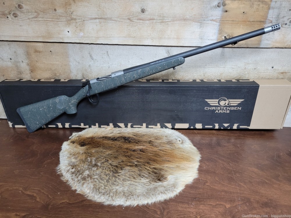 New Christensen Arms Ridgeline 308Win 24"bbl Bronze W/Green Stock-img-1