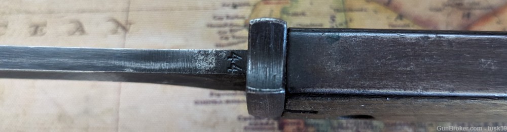 1944 German K98 Bayonet with Scabbard and Frog-img-7