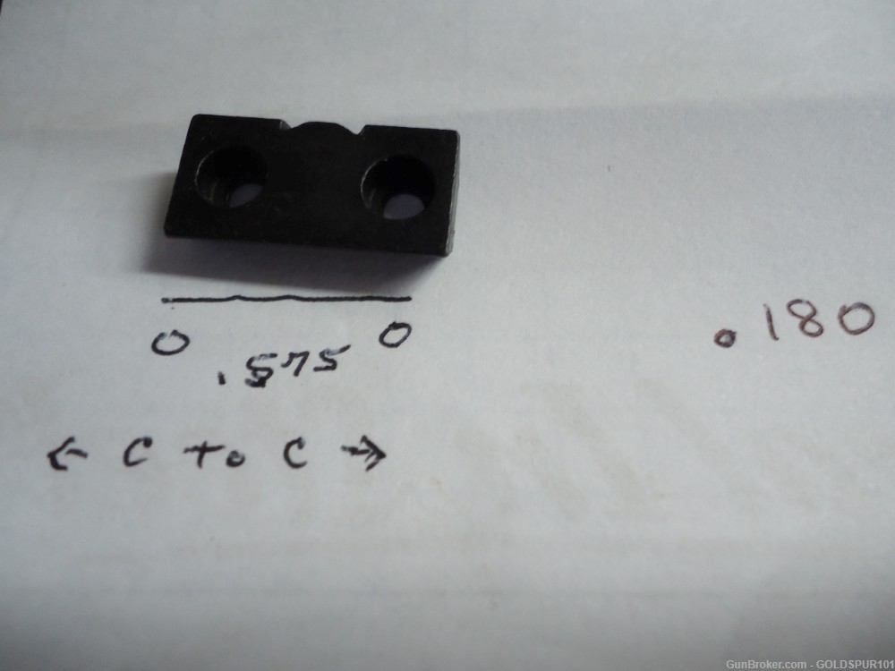 Unertl Fecker Scope Base  .940 x .178-img-0