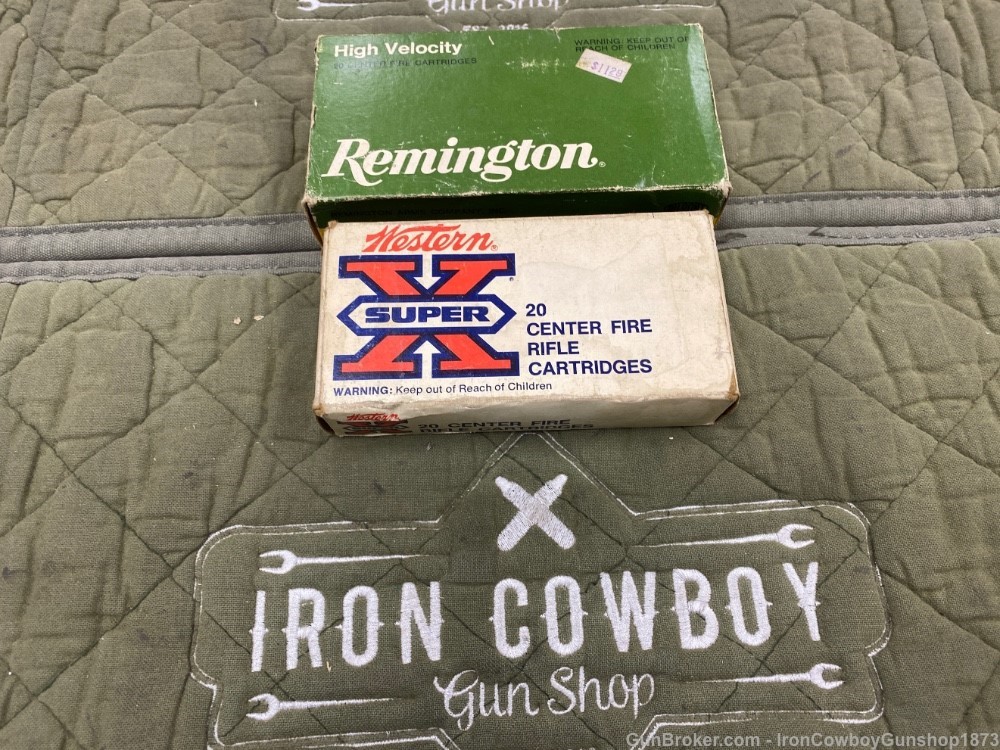 Remington & Winchester Super X  250 Savage  Two Boxs -img-0