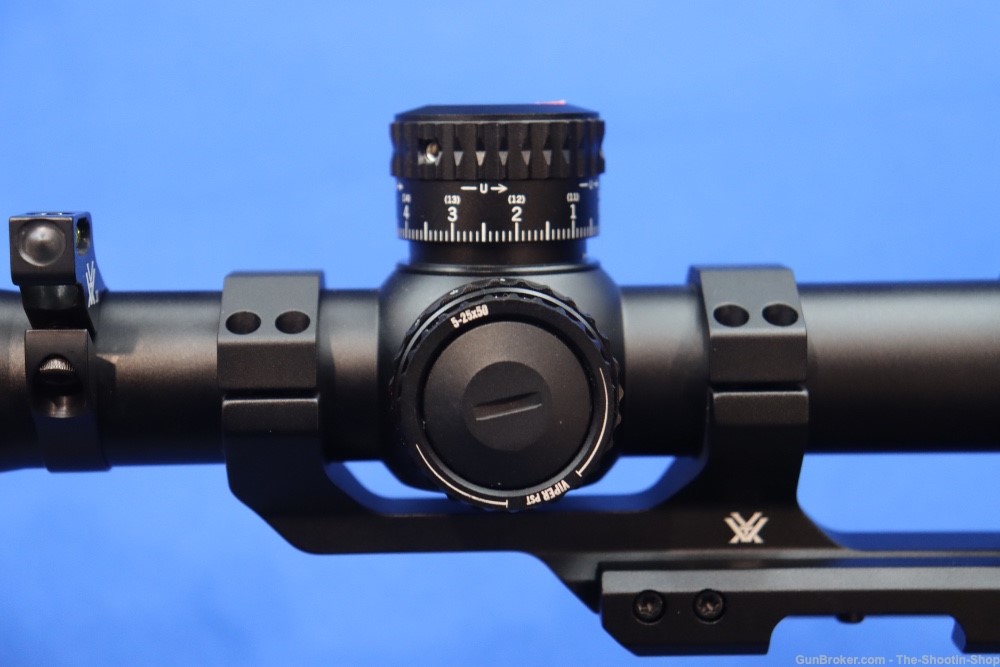 Vortex Model VIPER PST 5-25X50MM w/ AR Mount FFP 30MM Matte Blk Illuminated-img-26