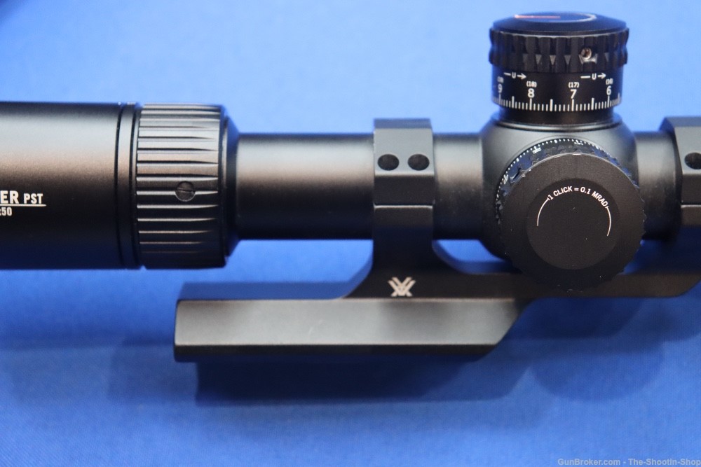 Vortex Model VIPER PST 5-25X50MM w/ AR Mount FFP 30MM Matte Blk Illuminated-img-8