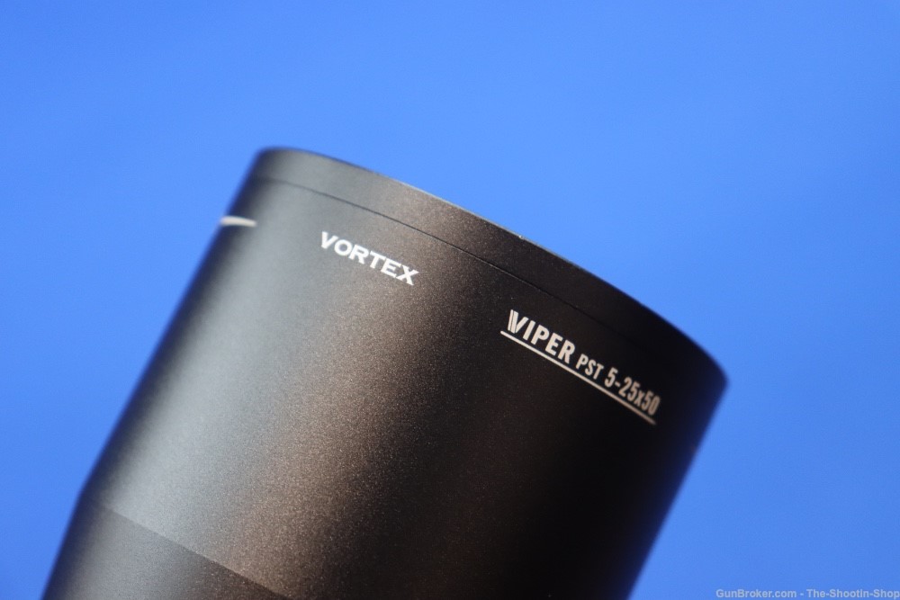 Vortex Model VIPER PST 5-25X50MM w/ AR Mount FFP 30MM Matte Blk Illuminated-img-12