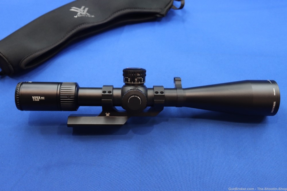 Vortex Model VIPER PST 5-25X50MM w/ AR Mount FFP 30MM Matte Blk Illuminated-img-6