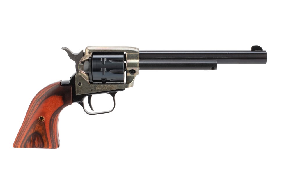 Heritage Arms Rough Rider .22LR 9-Round Revolver - Case Hardened - Cocobol-img-0