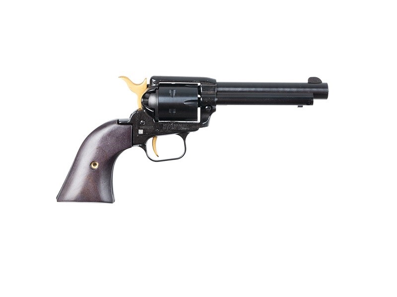 Heritage Arms Rough Rider Small Bore Revolver 22 LR - 4.75" - Black/Gold --img-0