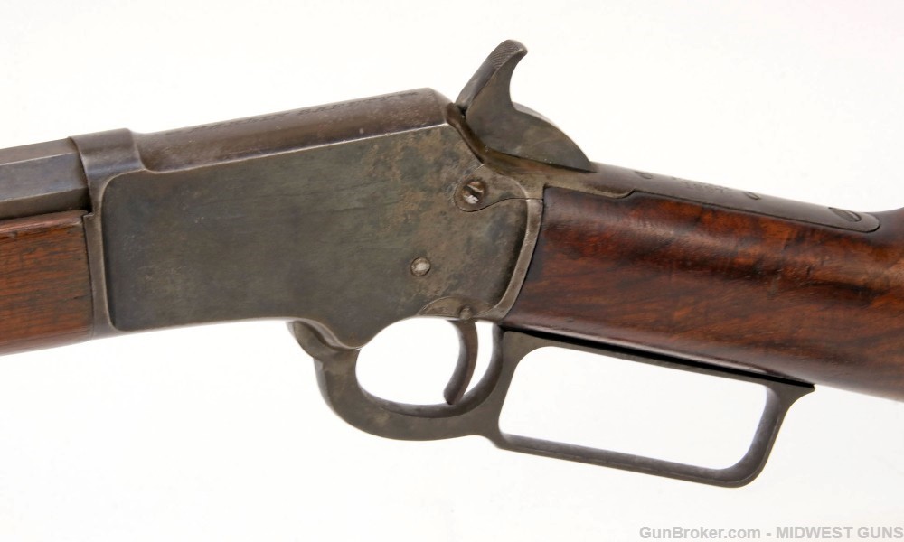 Marlin Model 1897 Lever Action Rifle.22RF  Mfg in 1897 Antique-img-5