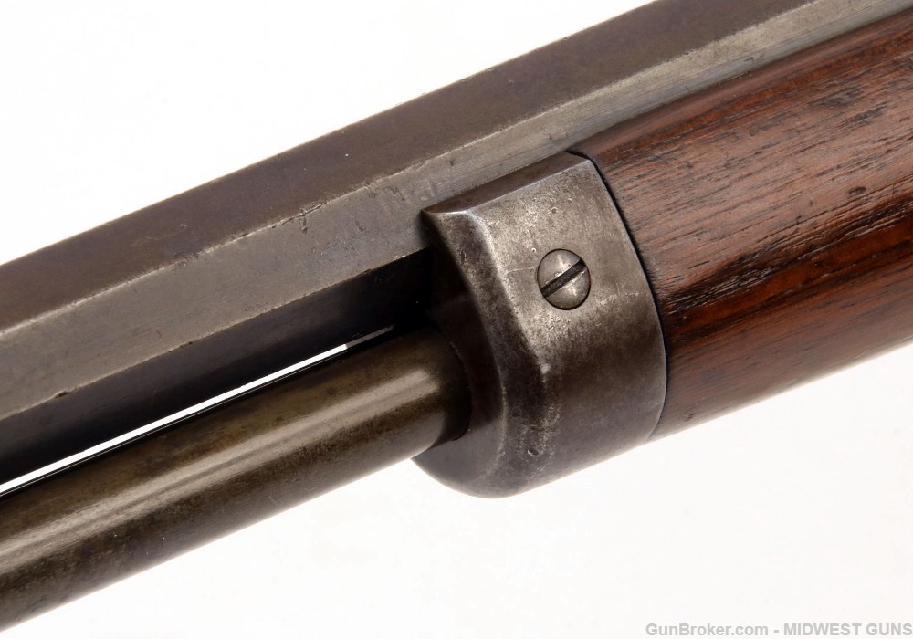 Marlin Model 1897 Lever Action Rifle.22RF  Mfg in 1897 Antique-img-10