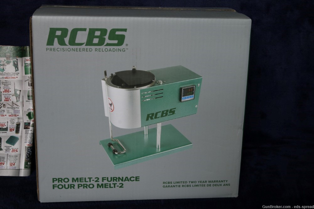 NEW in UN-OPENED Box RCBS Pro-Melt -2 Lead Furnace - NO RESERVE-img-0