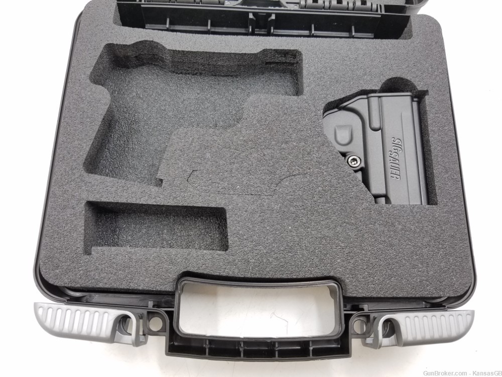 Sig Sauer Pistol / Handgun Hard Padded Box / Case w/ Holster for model P238-img-1