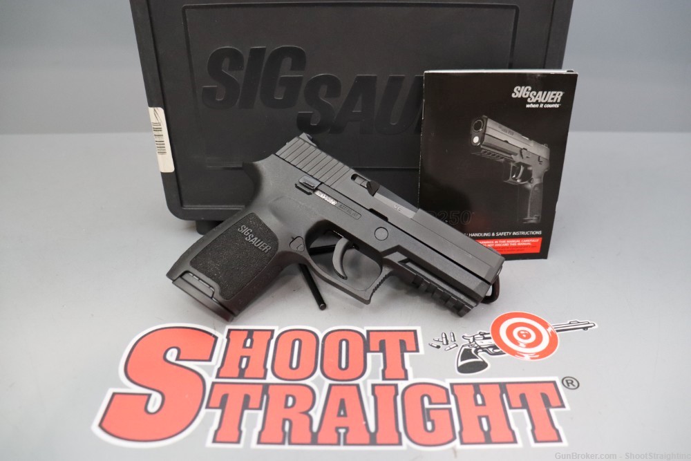 Sig Sauer P250 Compact .45ACP 3.9" w/case-img-0