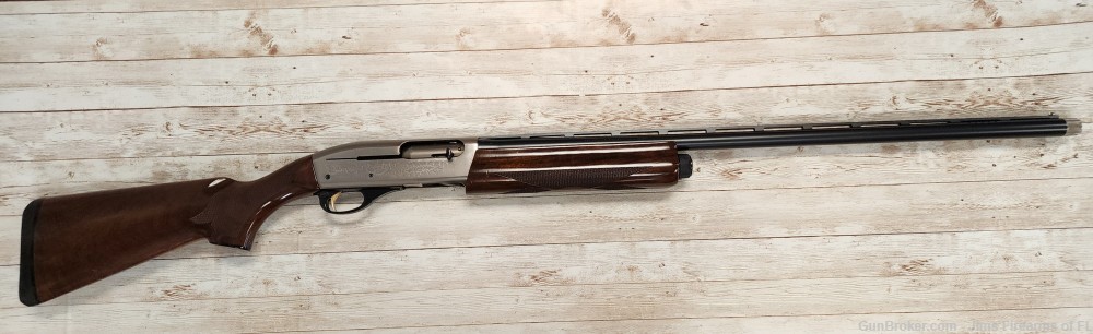 REMINGTON 11-87 SPORTING CLAYS ENGRAVED NICKEL RECEIVER 12GA 28" PORTED -img-0