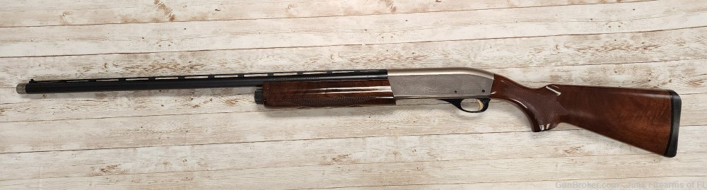 REMINGTON 11-87 SPORTING CLAYS ENGRAVED NICKEL RECEIVER 12GA 28" PORTED -img-1