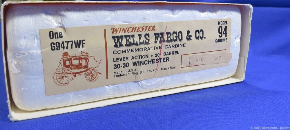 RARE & COLLECTIBLE Winchester Wells Fargo 30-30 Ammo 5 Boxes w/ Rifle Box-img-12