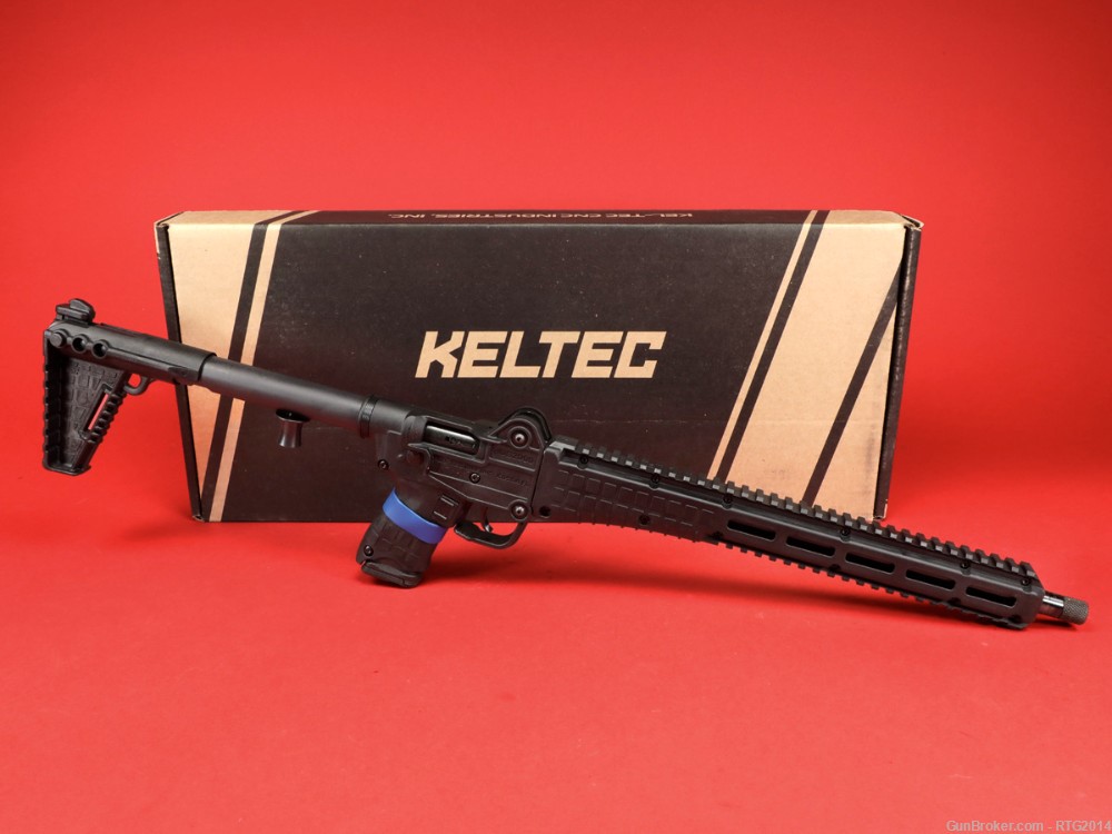 Kel-Tec Sub 2000 Gen3 9mm 16.1" Threaded 1/2x28 Blk 15rd for G19 Glock Mags-img-0