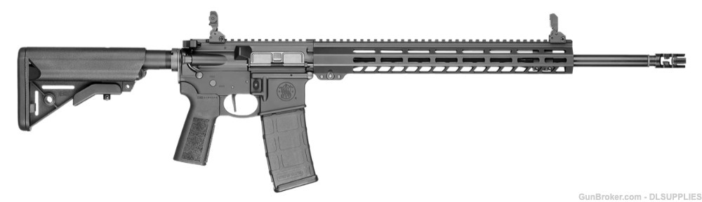 SMITH AND WESSON S&W VOLUNTEER XV DMR BLACK M-LOK SOPMOD 20" BBL 5.56-img-0