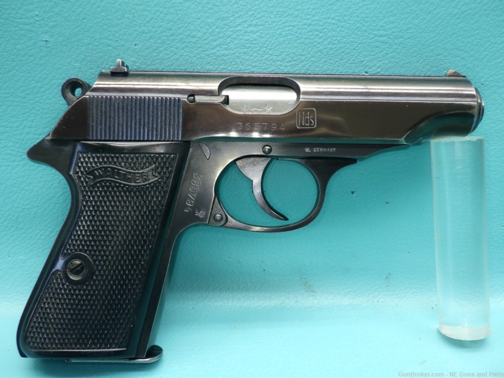 Post War W.German Walther PP 7.65mm 4"bbl Pistol NDS Police Marks-img-0