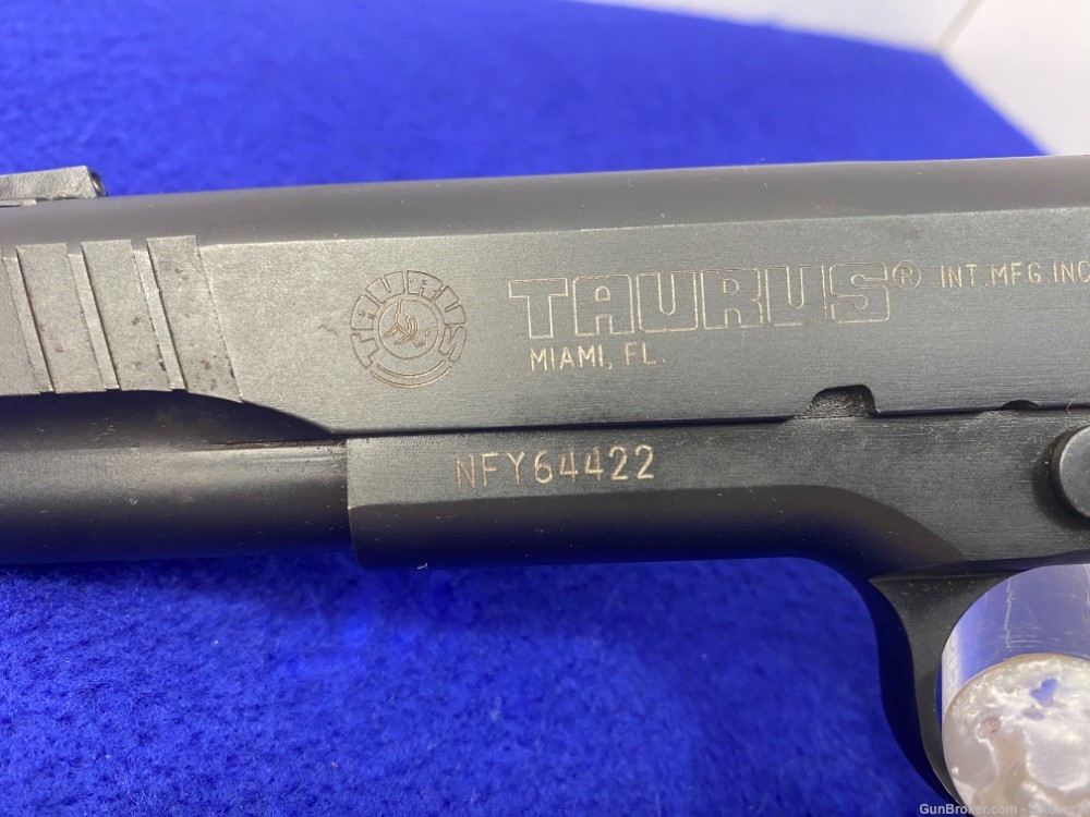 Taurus PT-1911 .45 ACP Blue 5" *REPLICATION OF THE US MILITARY MODEL 1911*-img-16