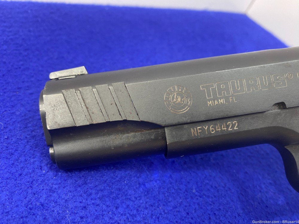 Taurus PT-1911 .45 ACP Blue 5" *REPLICATION OF THE US MILITARY MODEL 1911*-img-14