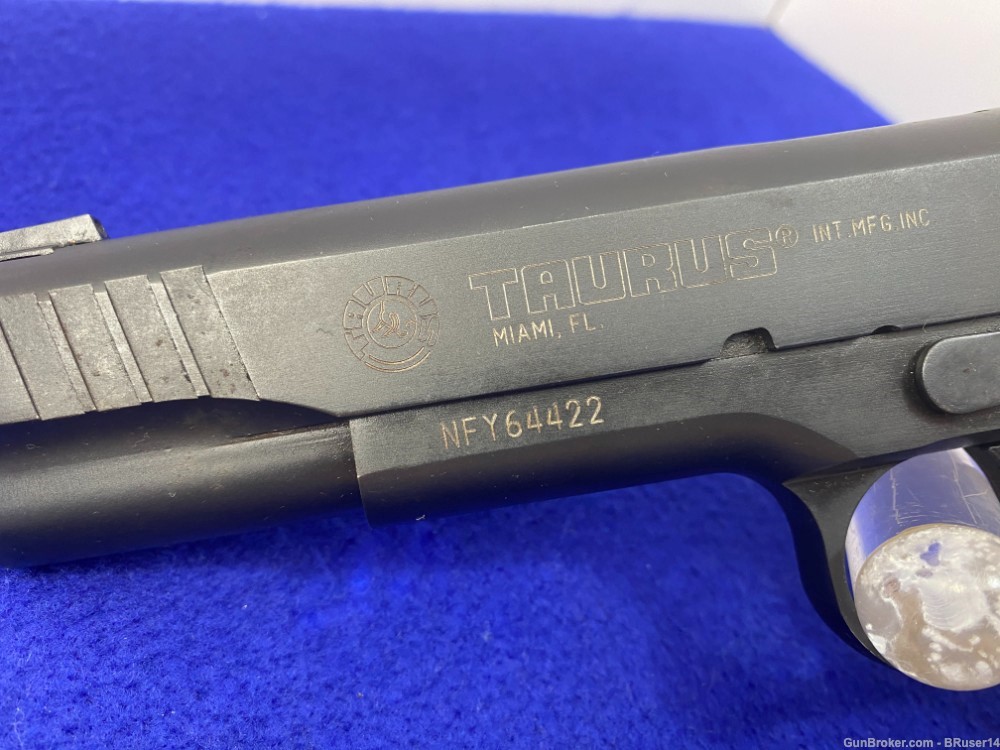 Taurus PT-1911 .45 ACP Blue 5" *REPLICATION OF THE US MILITARY MODEL 1911*-img-13