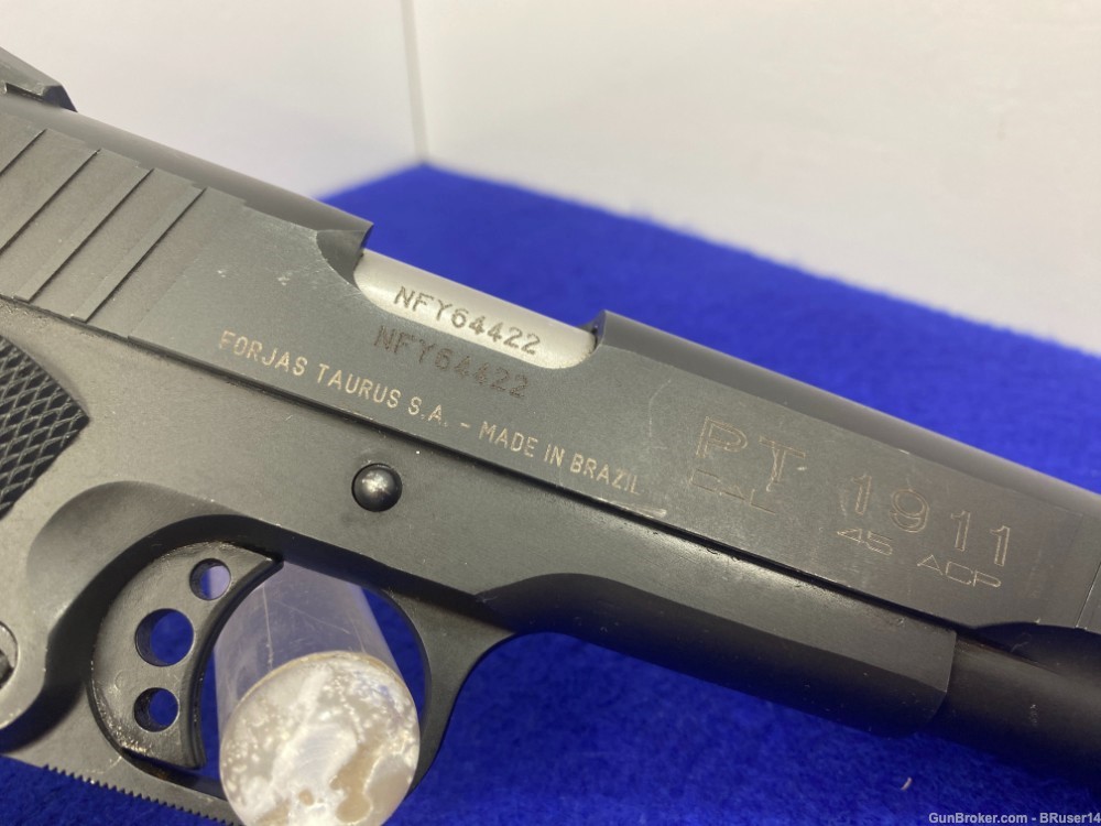 Taurus PT-1911 .45 ACP Blue 5" *REPLICATION OF THE US MILITARY MODEL 1911*-img-27