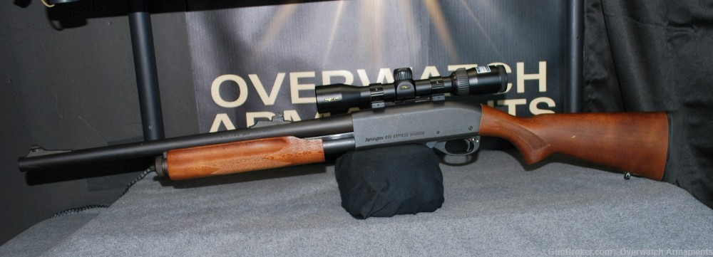 Remington 870 Express Magnum 12ga 20" rifled barrel. No Reserve. -img-0
