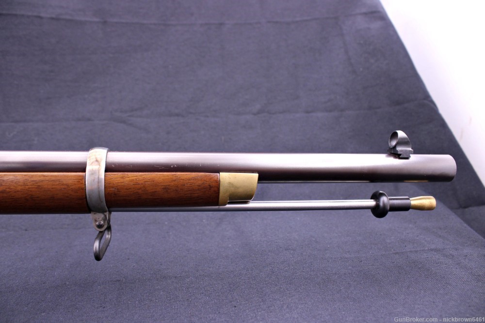 DAVIDE PEDERSOLI S.182 VOLUNTEER TARGET RIFLE 1860 .451 CAL 33" BARREL -img-6