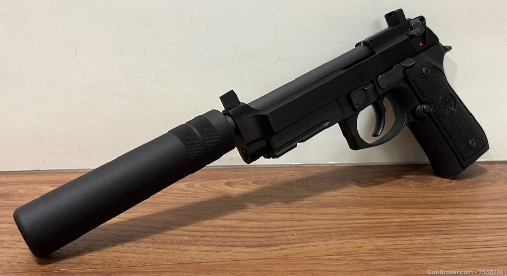 Beretta 92FSR 22LR *Mock Suppressor*-img-0