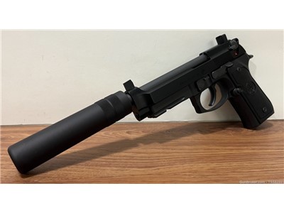 Beretta 92FSR 22LR *Mock Suppressor*
