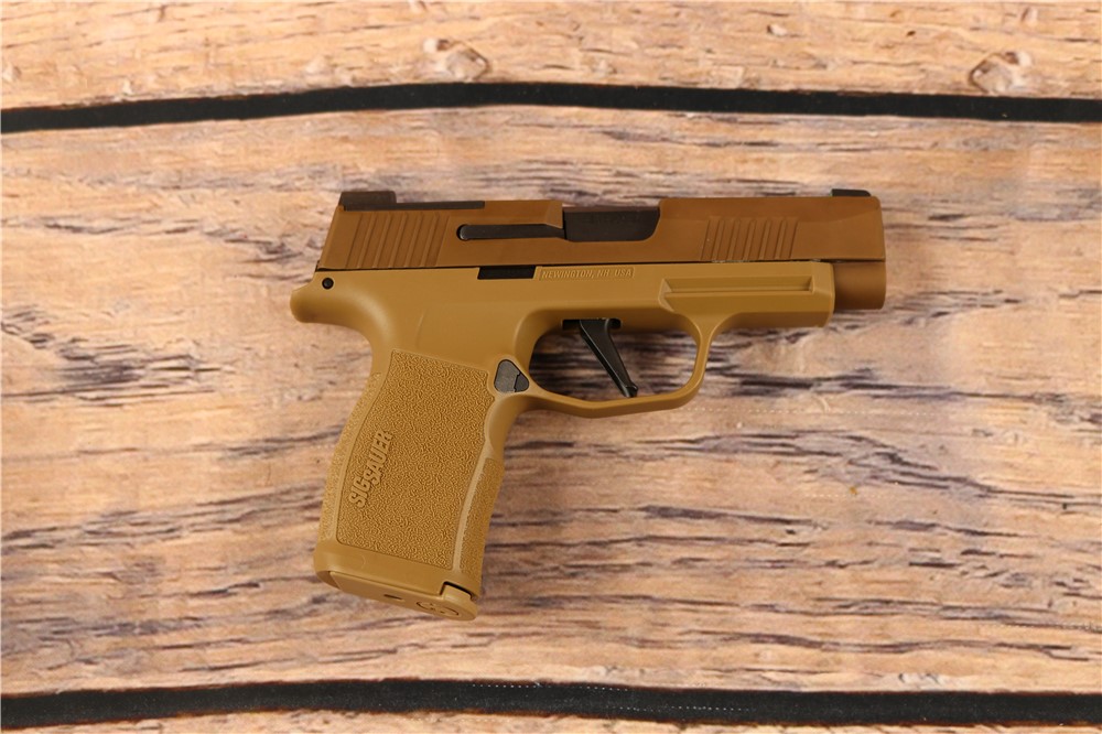 Sig Sauer P365 XL 9mm 3 ¾" Barrel Coyote Brown Box 3 15 Round Mags-img-3