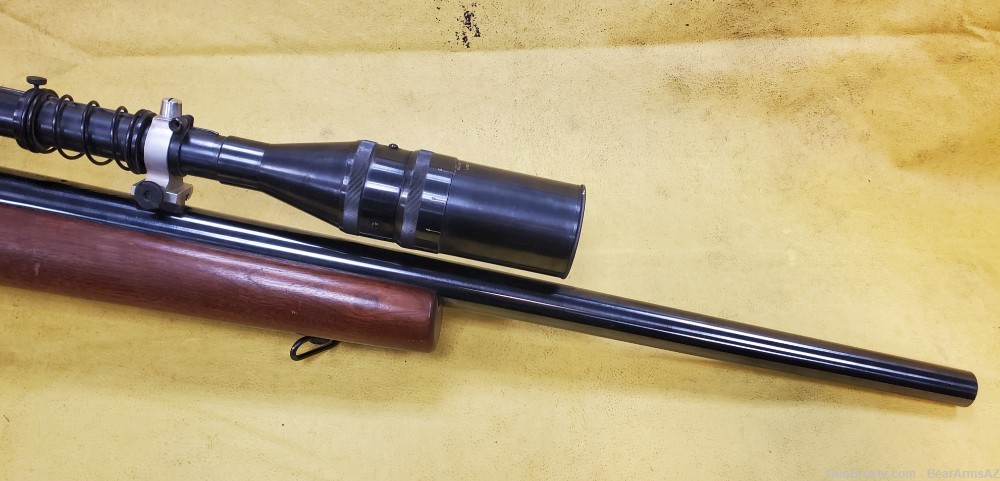 Remington Model of 1917 Palma Competition Custom .22-250 Unertl scope mount-img-3