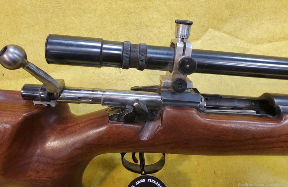 Remington Model of 1917 Palma Competition Custom .22-250 Unertl scope mount-img-15