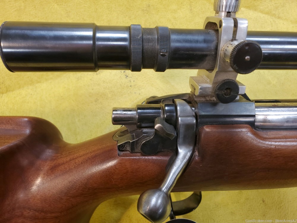 Remington Model of 1917 Palma Competition Custom .22-250 Unertl scope mount-img-17