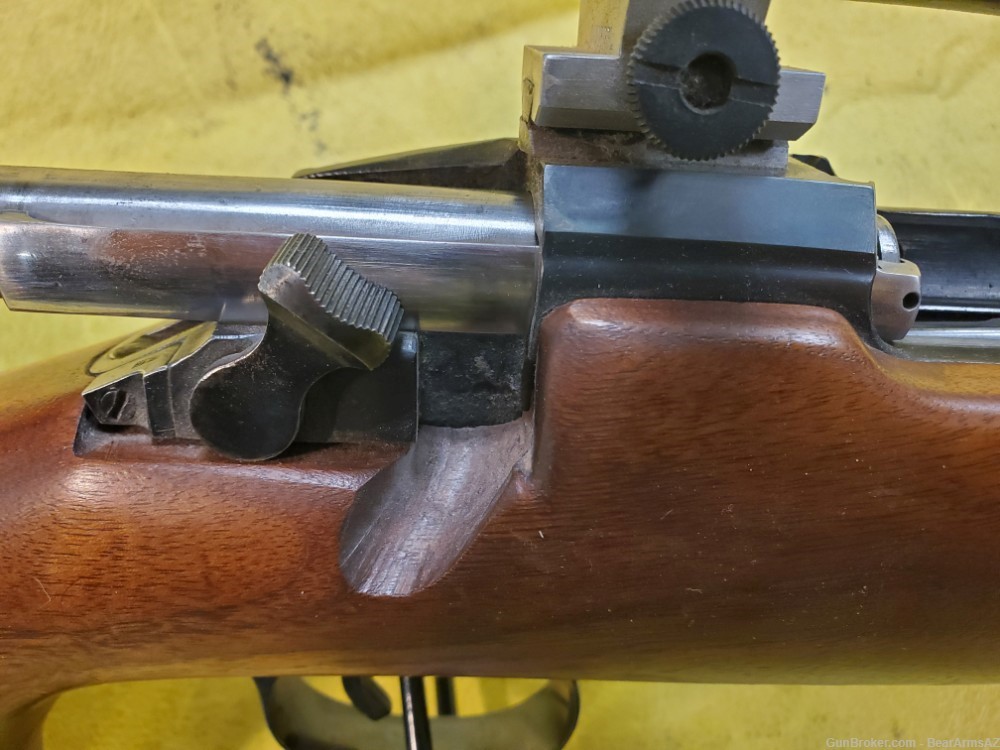 Remington Model of 1917 Palma Competition Custom .22-250 Unertl scope mount-img-28