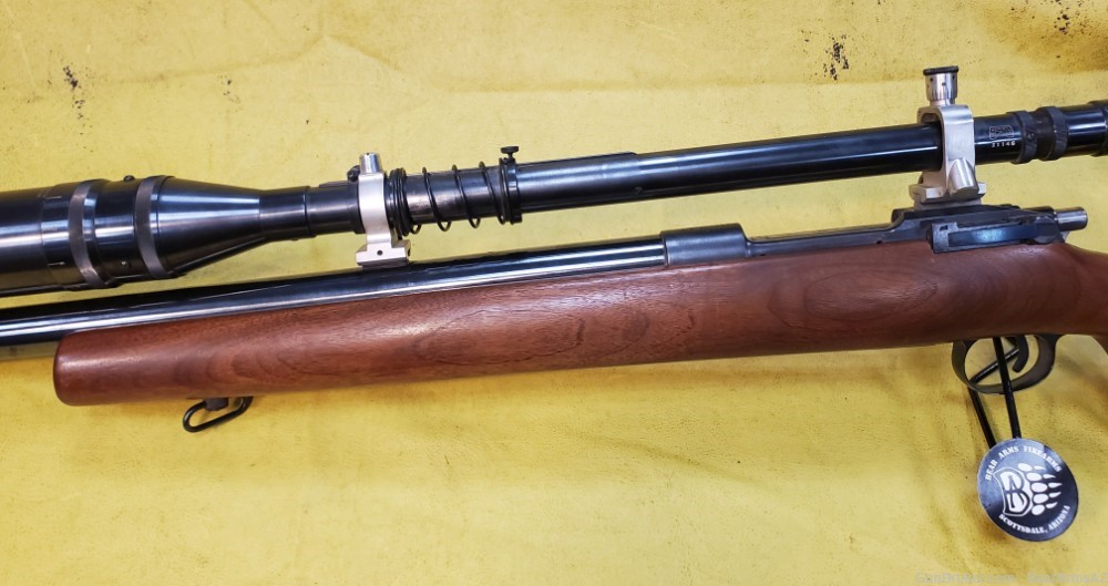 Remington Model of 1917 Palma Competition Custom .22-250 Unertl scope mount-img-9