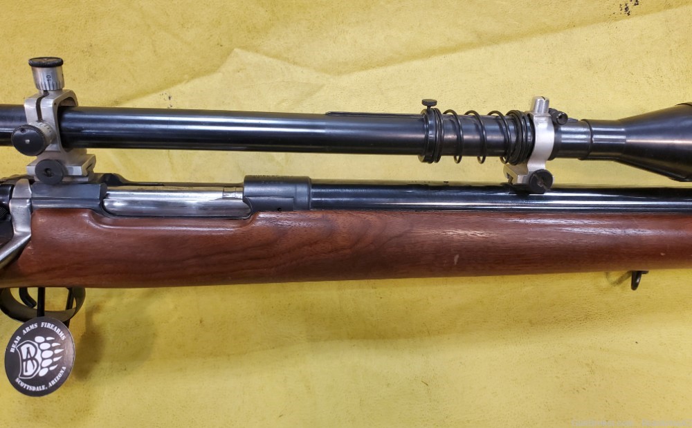 Remington Model of 1917 Palma Competition Custom .22-250 Unertl scope mount-img-2