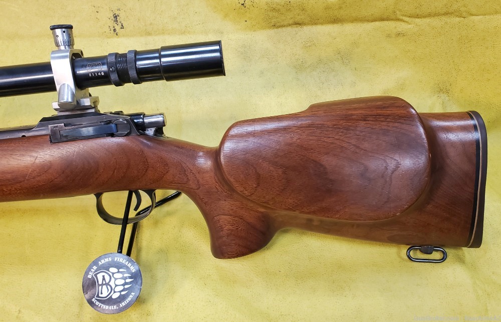Remington Model of 1917 Palma Competition Custom .22-250 Unertl scope mount-img-10