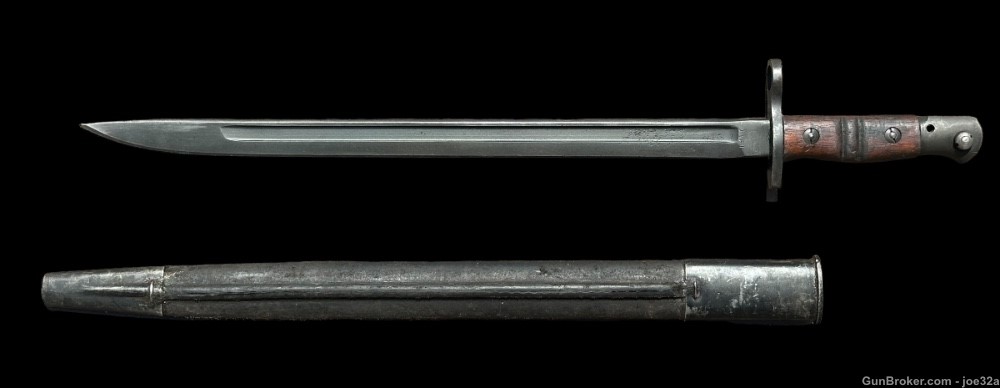 WW1 US Army M-1917 Bayonet Remington 1917 m1917 knife dagger pre WW2 WWII-img-1