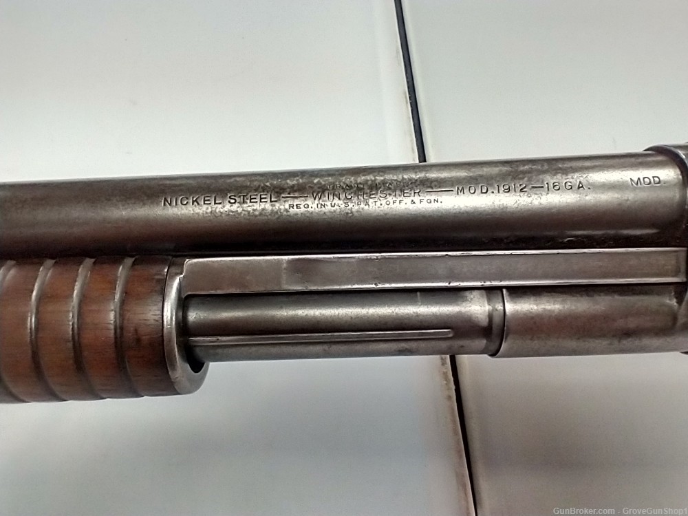 Winchester Model 12 1912 16GA Pump-Action Shotgun 26" MFG 1914-img-4