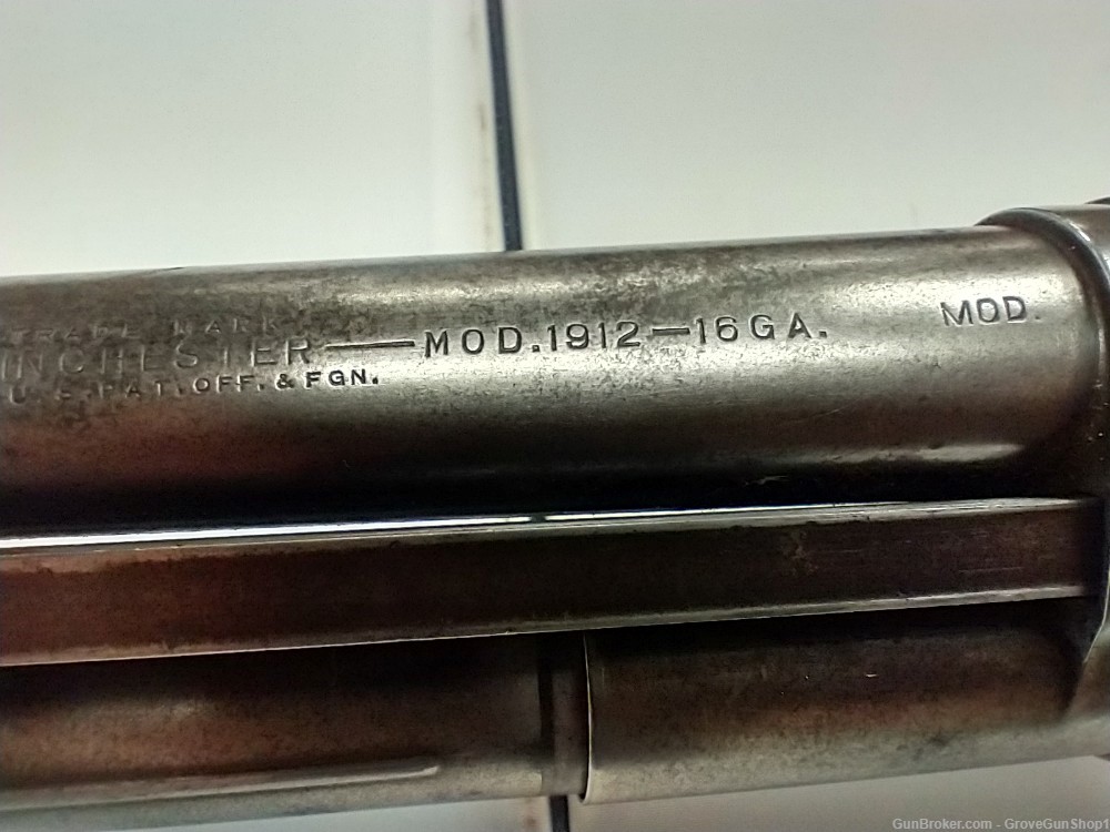Winchester Model 12 1912 16GA Pump-Action Shotgun 26" MFG 1914-img-6