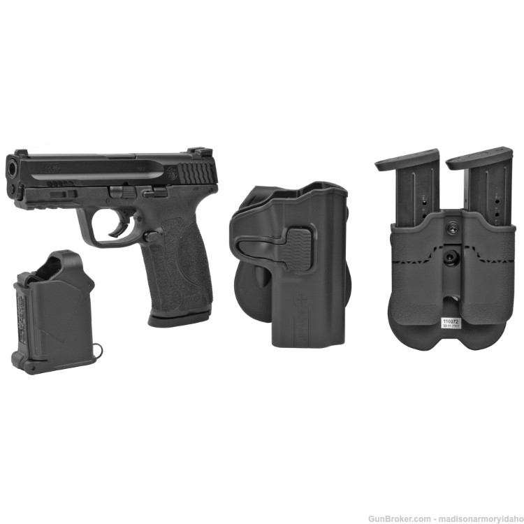 Smith & Wesson M&P 9 2.0 17rd Range & Carry Kit! 3 Mags + Holsters!-img-0