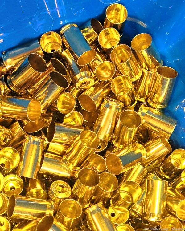 500 pcs of NEW .380 brass  - Bargain priced $, LOW shipping-img-1