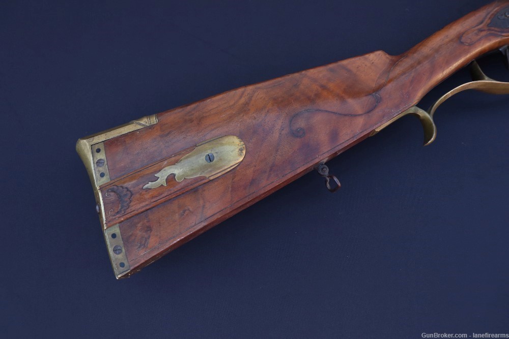 ROBERT WOGDON PERCUSSION CONVERSION RIFLE .50 CALIBER-img-1