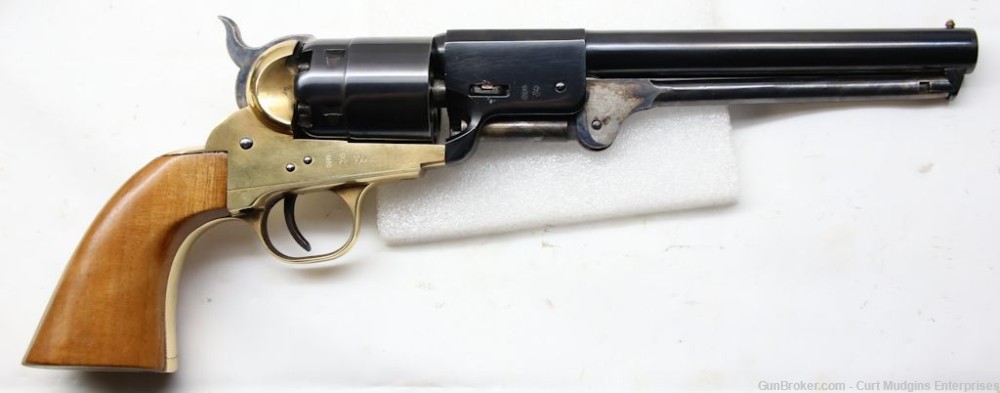Uberti Black Powder .44 Cal Revolver. Confederate Griswold? Made 1969 Nice!-img-0