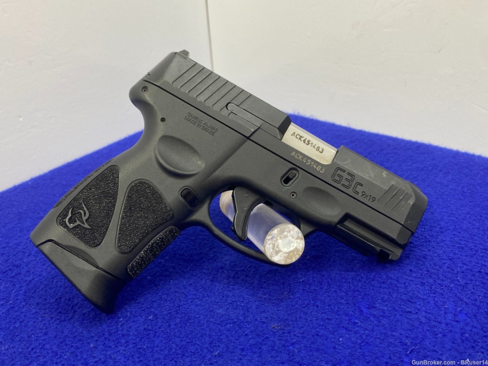 Taurus G3c Compact 9mm Matte Black 3.25" *QUICK-HANDLING & LIGHTWEIGHT*-img-16